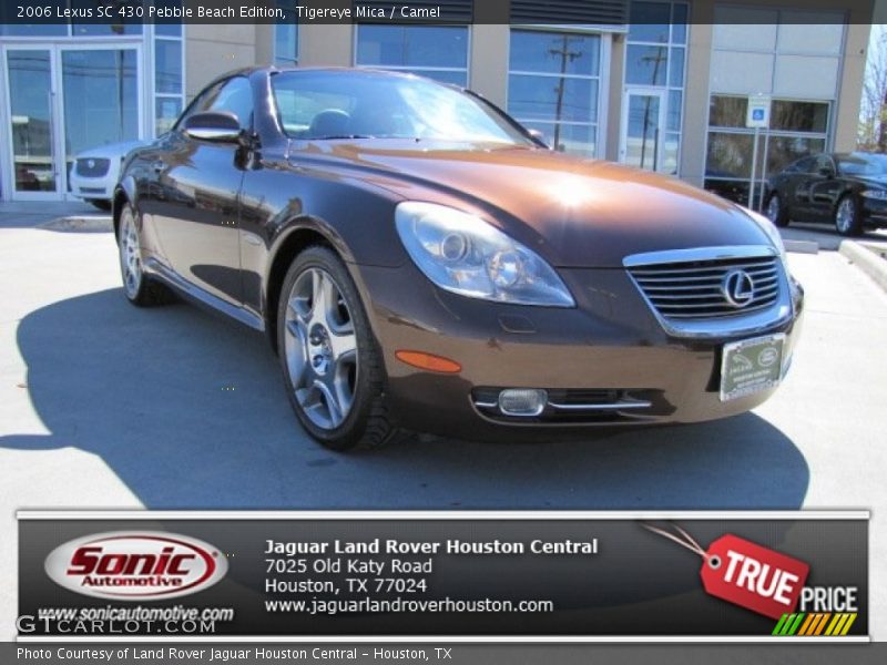 Tigereye Mica / Camel 2006 Lexus SC 430 Pebble Beach Edition