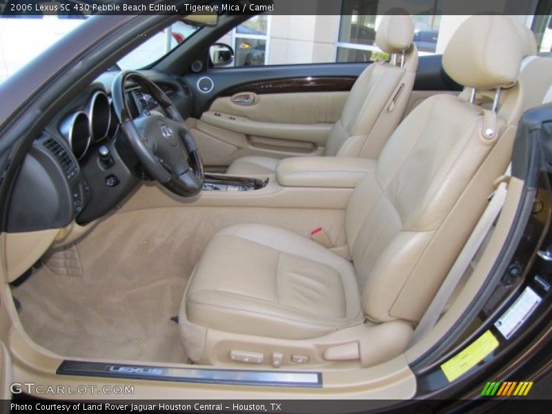  2006 SC 430 Pebble Beach Edition Camel Interior