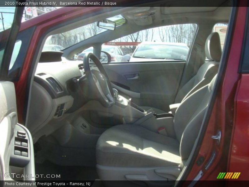 Barcelona Red Metallic / Bisque 2010 Toyota Prius Hybrid IV