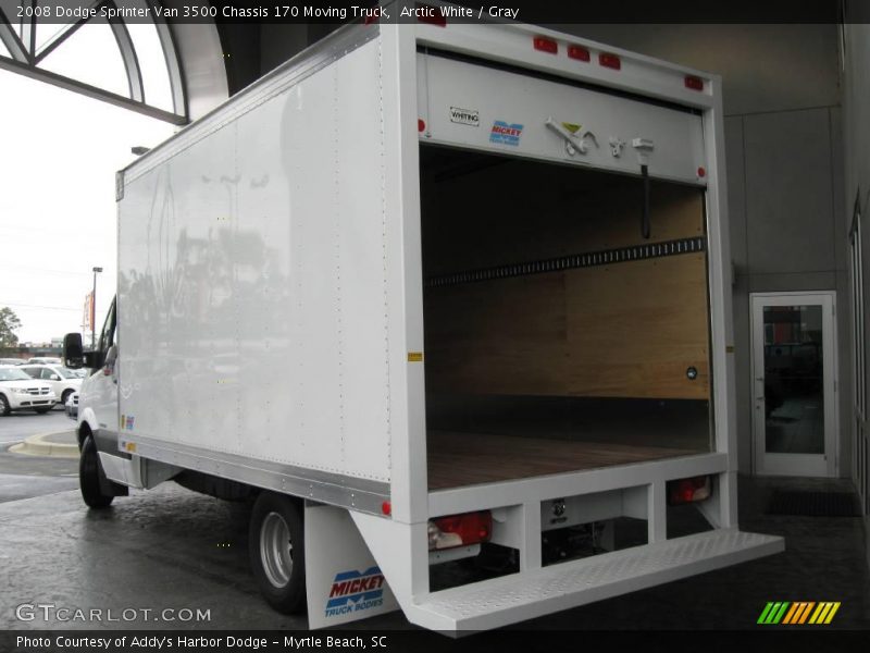 Arctic White / Gray 2008 Dodge Sprinter Van 3500 Chassis 170 Moving Truck