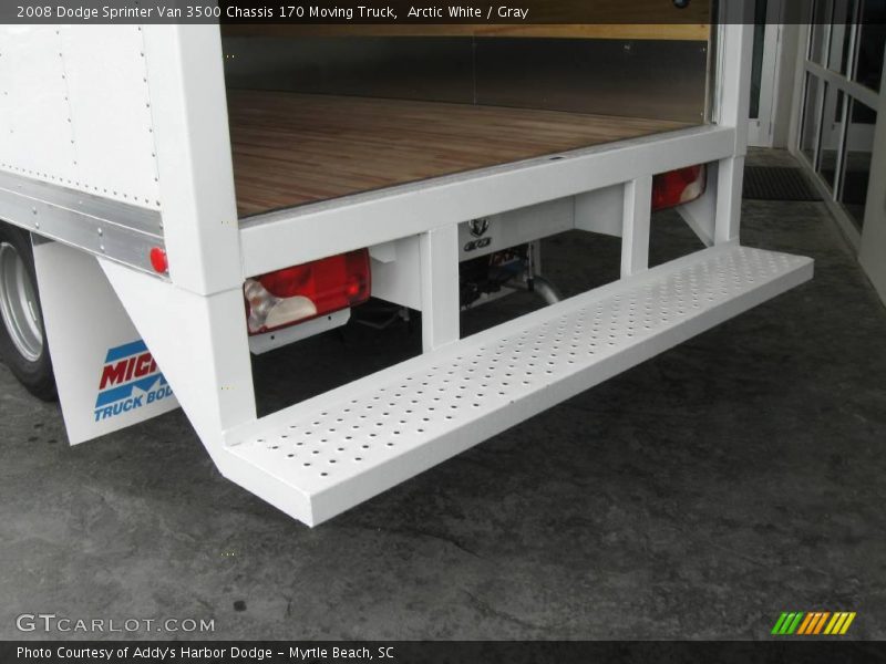 Arctic White / Gray 2008 Dodge Sprinter Van 3500 Chassis 170 Moving Truck