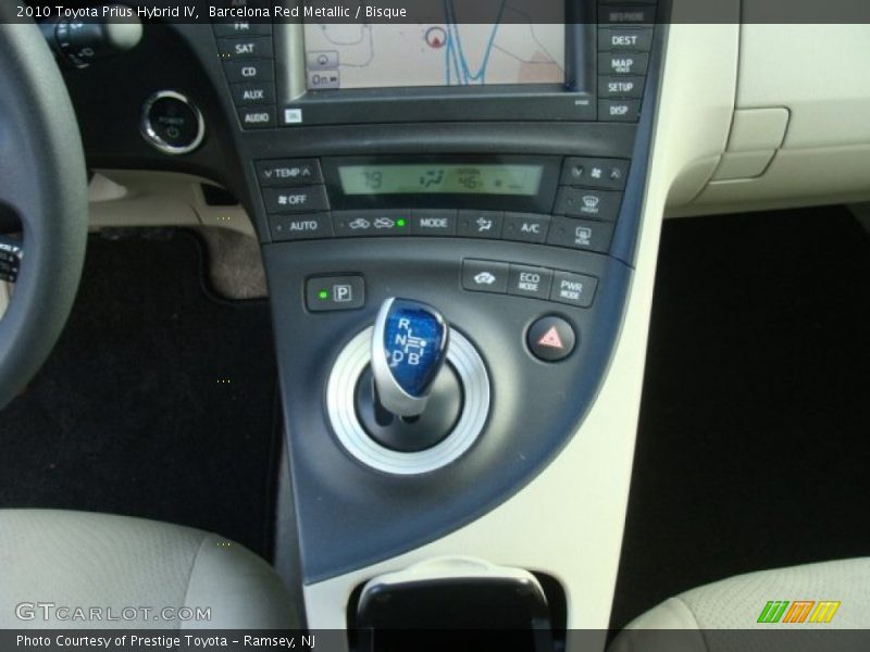 Barcelona Red Metallic / Bisque 2010 Toyota Prius Hybrid IV