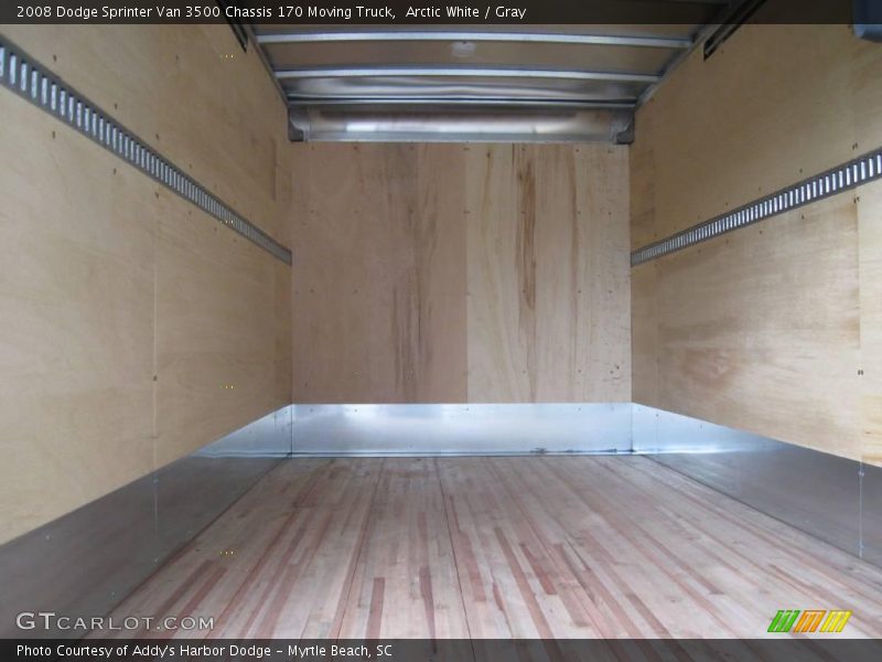 Arctic White / Gray 2008 Dodge Sprinter Van 3500 Chassis 170 Moving Truck