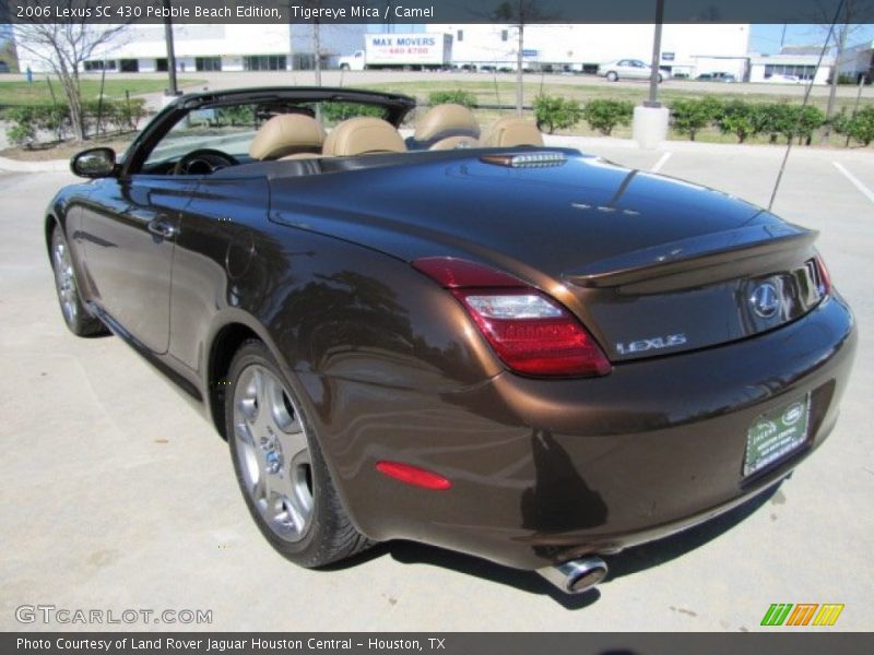Tigereye Mica / Camel 2006 Lexus SC 430 Pebble Beach Edition