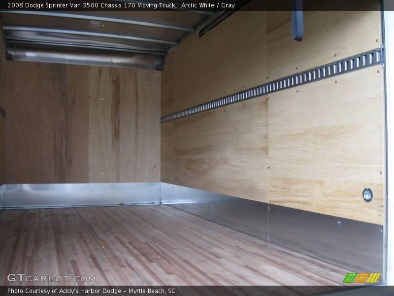 Arctic White / Gray 2008 Dodge Sprinter Van 3500 Chassis 170 Moving Truck
