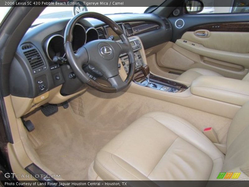 Camel Interior - 2006 SC 430 Pebble Beach Edition 