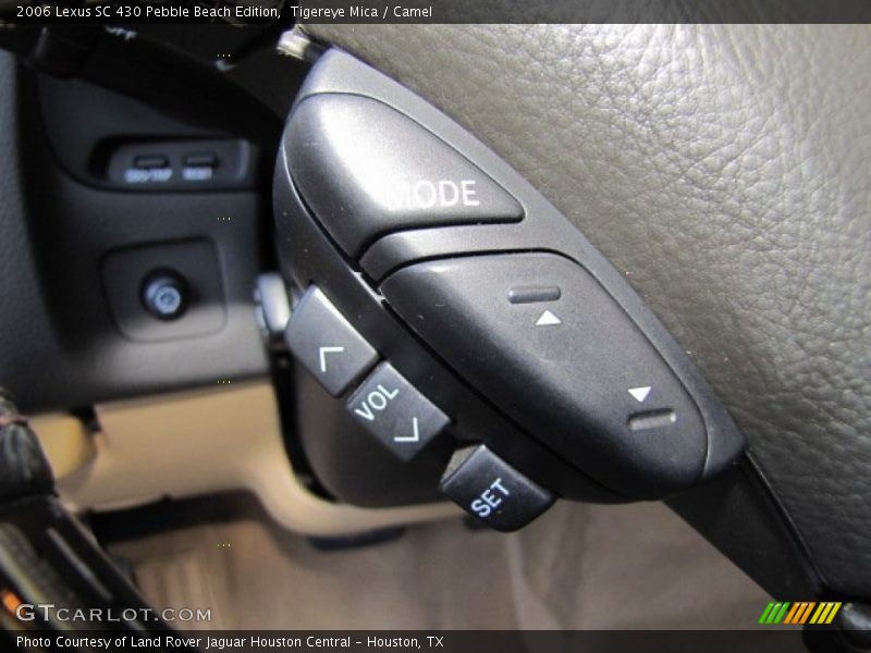 Controls of 2006 SC 430 Pebble Beach Edition