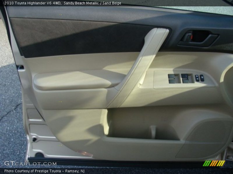 Sandy Beach Metallic / Sand Beige 2010 Toyota Highlander V6 4WD