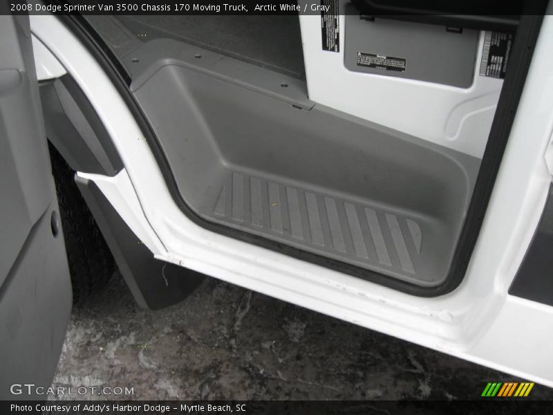 Arctic White / Gray 2008 Dodge Sprinter Van 3500 Chassis 170 Moving Truck