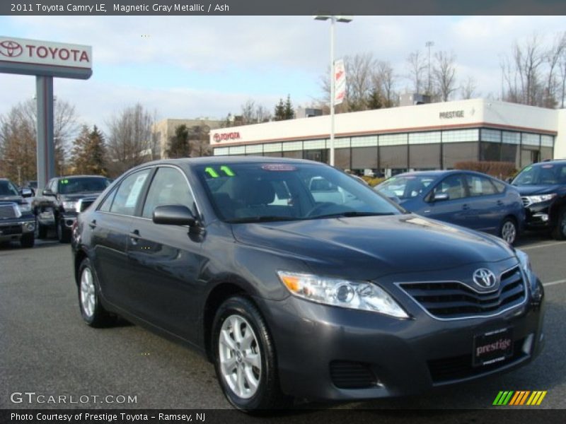 Magnetic Gray Metallic / Ash 2011 Toyota Camry LE