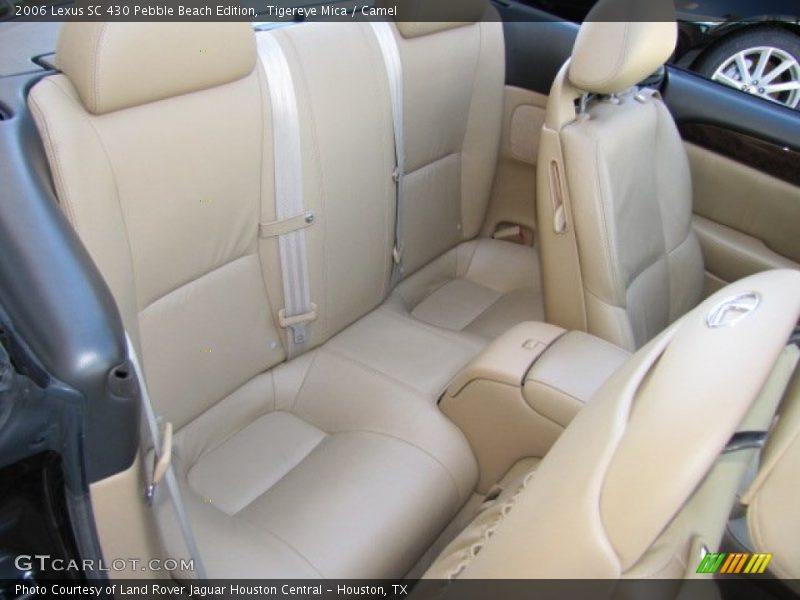 Rear Seat of 2006 SC 430 Pebble Beach Edition