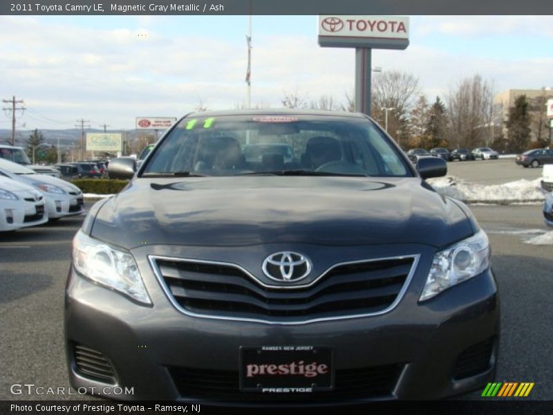 Magnetic Gray Metallic / Ash 2011 Toyota Camry LE