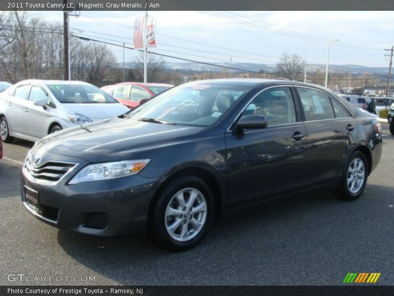 Magnetic Gray Metallic / Ash 2011 Toyota Camry LE