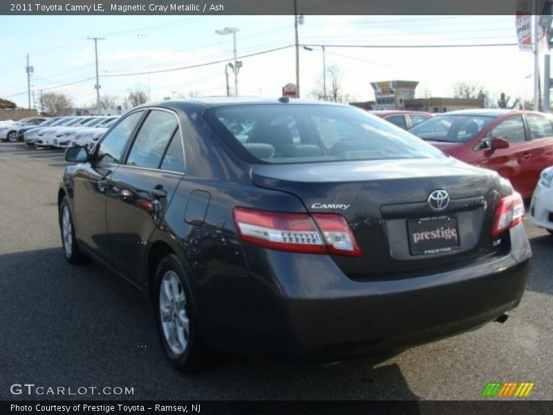 Magnetic Gray Metallic / Ash 2011 Toyota Camry LE