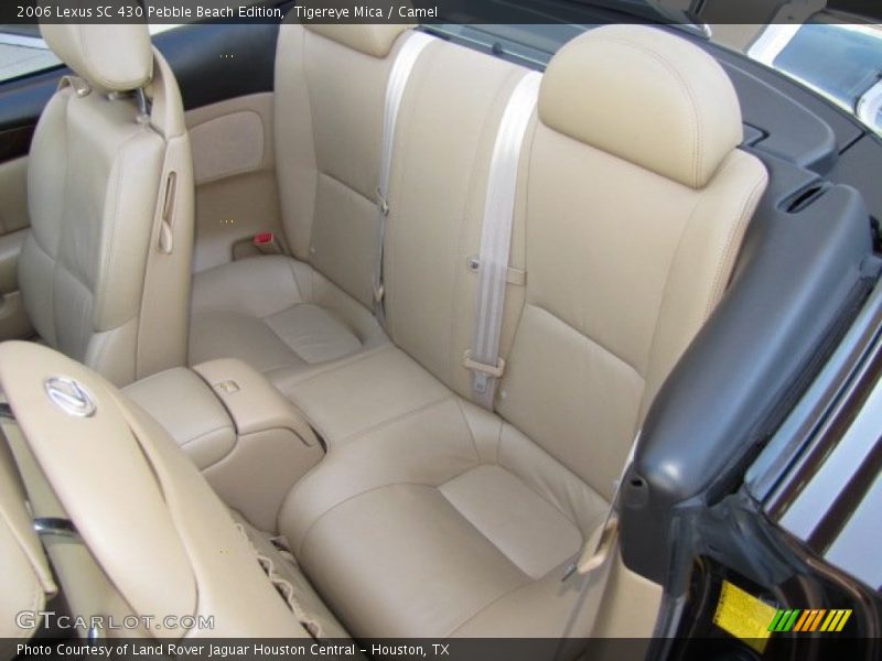 Rear Seat of 2006 SC 430 Pebble Beach Edition