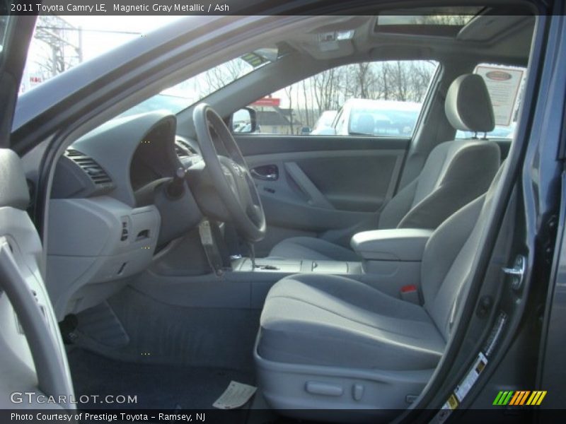 Magnetic Gray Metallic / Ash 2011 Toyota Camry LE
