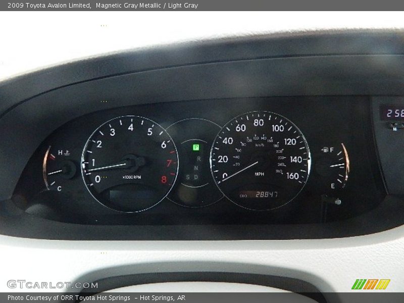 Magnetic Gray Metallic / Light Gray 2009 Toyota Avalon Limited