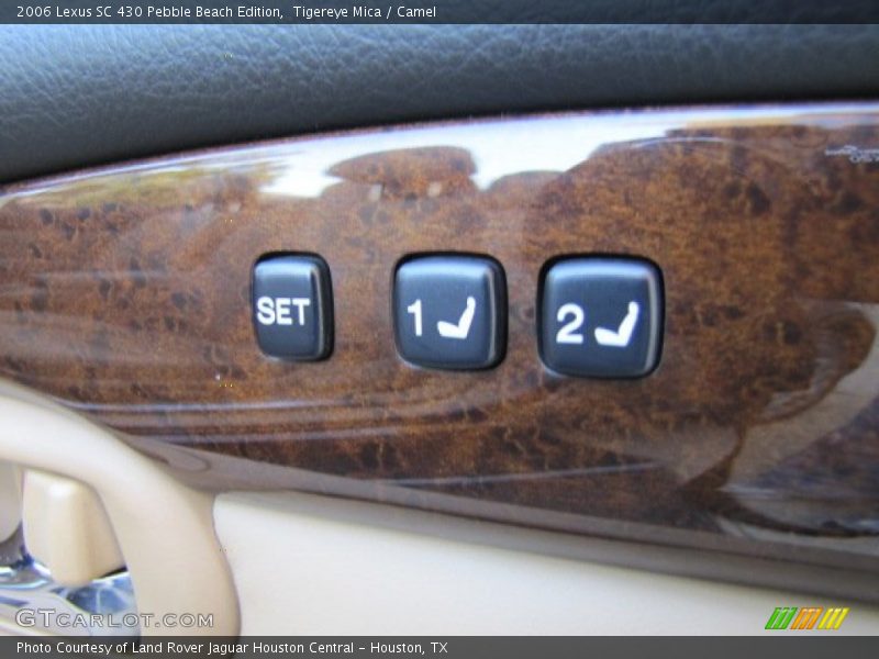 Controls of 2006 SC 430 Pebble Beach Edition