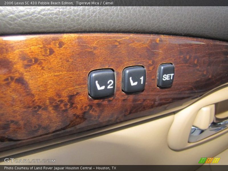 Controls of 2006 SC 430 Pebble Beach Edition