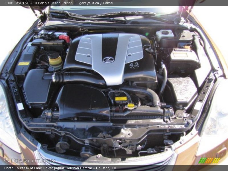  2006 SC 430 Pebble Beach Edition Engine - 4.3 Liter DOHC 32-Valve VVT-i V8