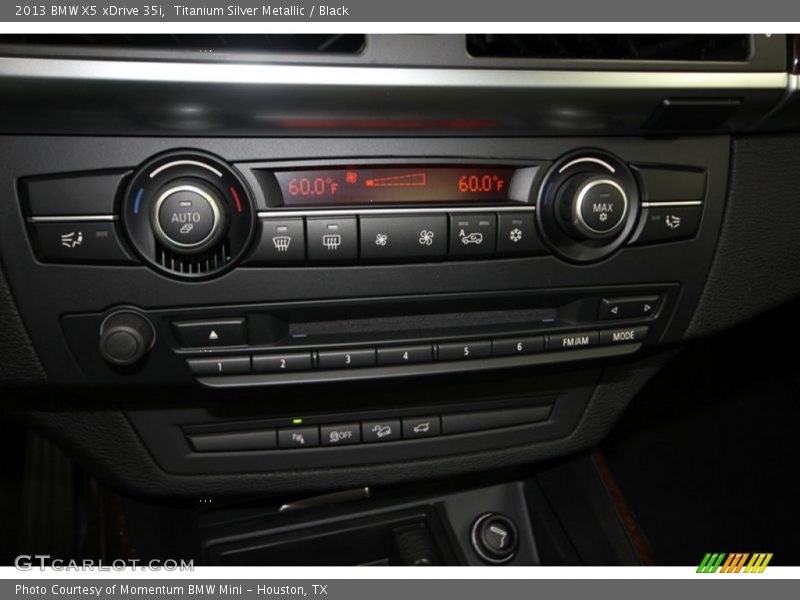 Titanium Silver Metallic / Black 2013 BMW X5 xDrive 35i