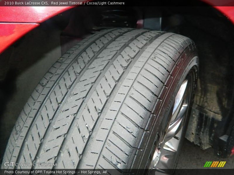 Red Jewel Tintcoat / Cocoa/Light Cashmere 2010 Buick LaCrosse CXS