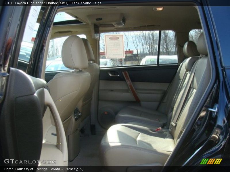 Black / Sand Beige 2010 Toyota Highlander Limited 4WD