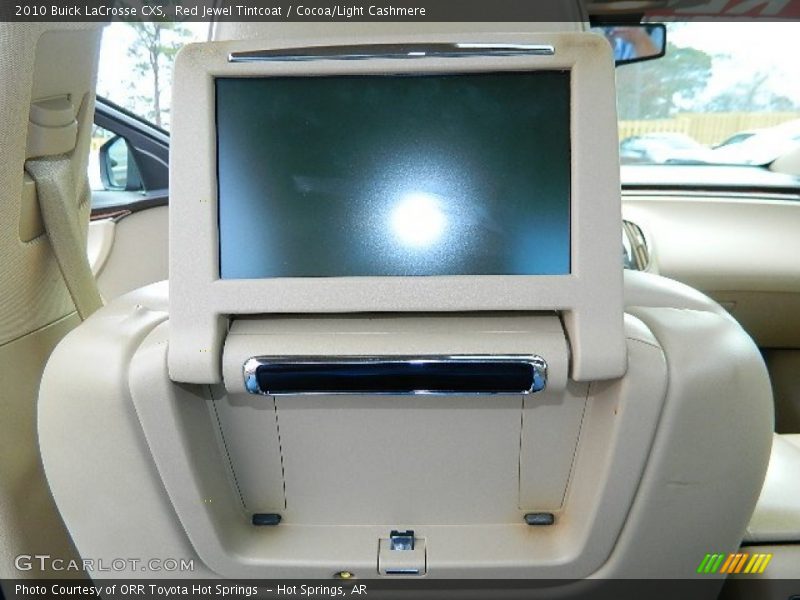 Entertainment System of 2010 LaCrosse CXS