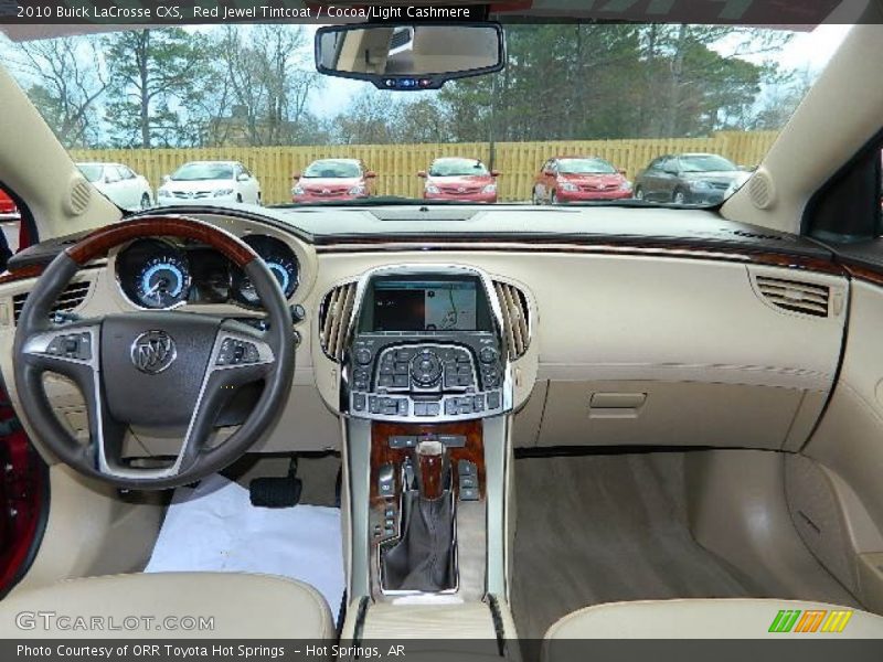 Dashboard of 2010 LaCrosse CXS