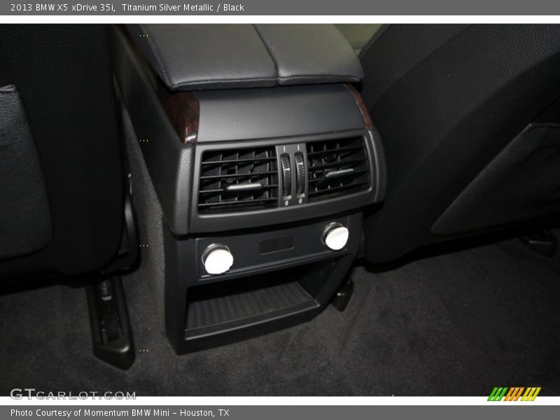Titanium Silver Metallic / Black 2013 BMW X5 xDrive 35i