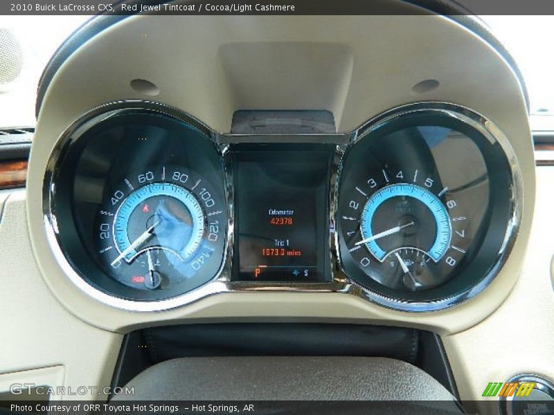  2010 LaCrosse CXS CXS Gauges