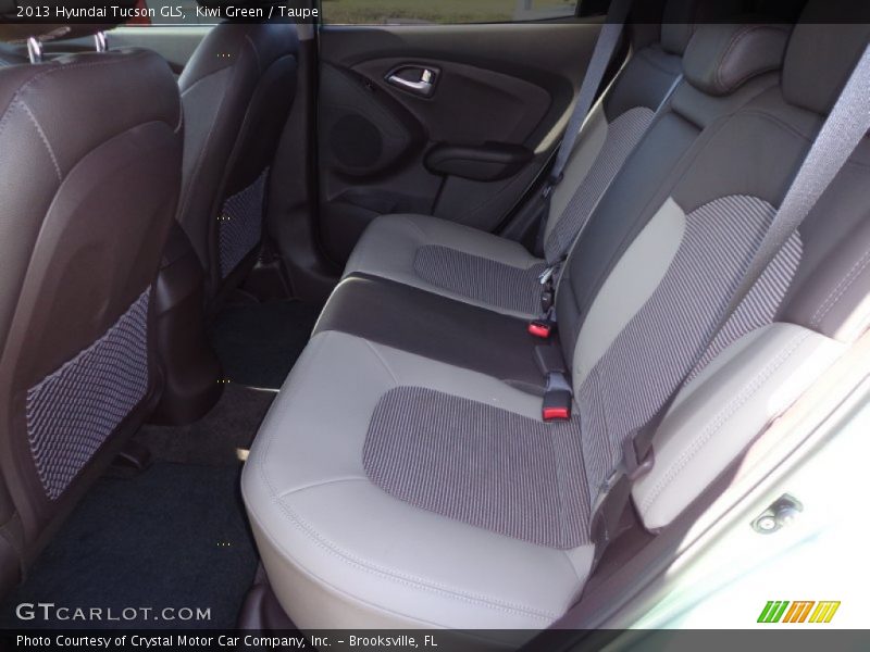 Rear Seat of 2013 Tucson GLS