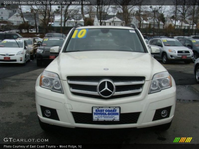 Arctic White / Black 2010 Mercedes-Benz GLK 350 4Matic