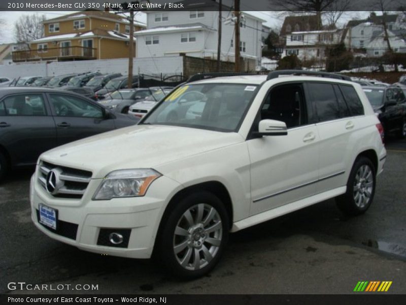 Arctic White / Black 2010 Mercedes-Benz GLK 350 4Matic