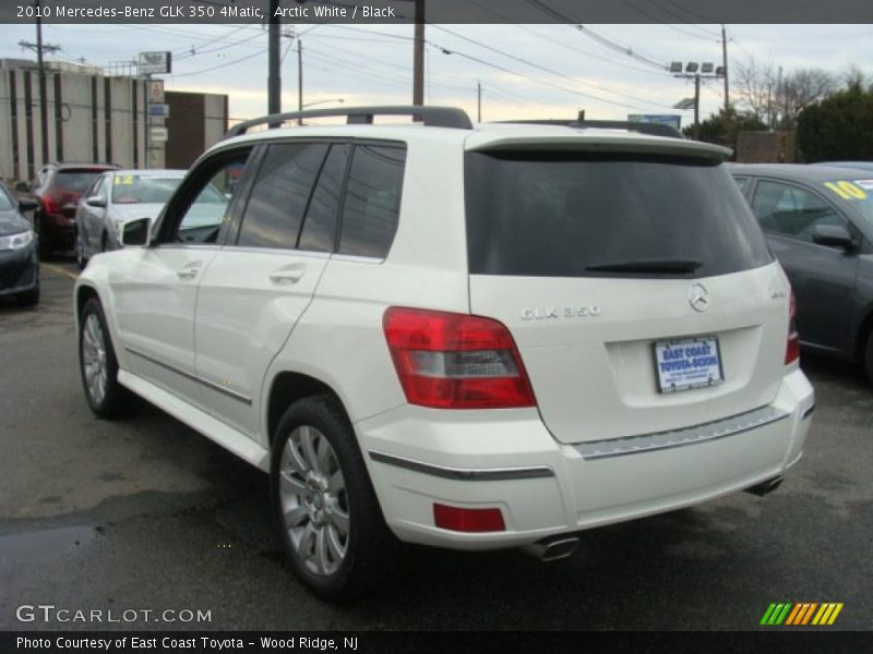 Arctic White / Black 2010 Mercedes-Benz GLK 350 4Matic