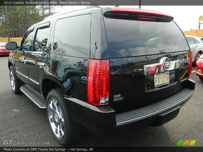 Black Raven / Ebony 2010 Cadillac Escalade Luxury AWD