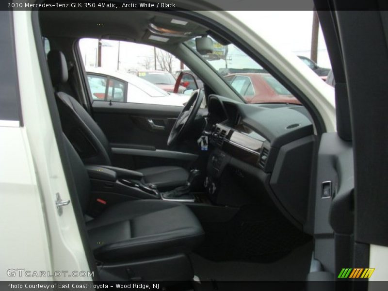 Arctic White / Black 2010 Mercedes-Benz GLK 350 4Matic