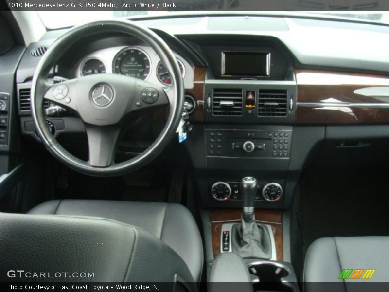 Arctic White / Black 2010 Mercedes-Benz GLK 350 4Matic