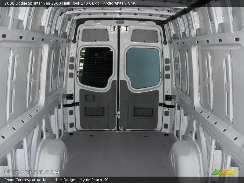 Arctic White / Gray 2008 Dodge Sprinter Van 2500 High Roof 170 Cargo