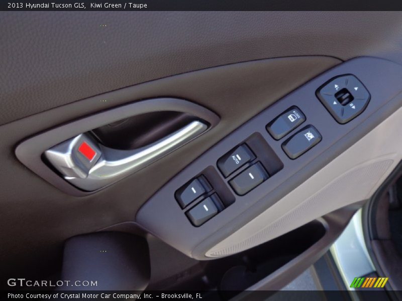 Kiwi Green / Taupe 2013 Hyundai Tucson GLS