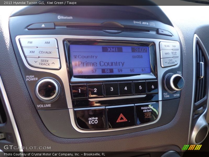 Audio System of 2013 Tucson GLS