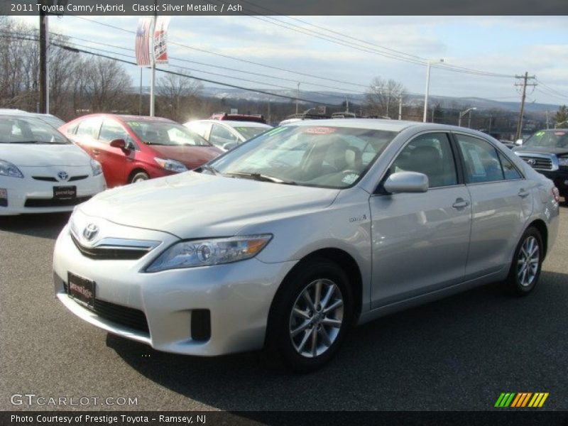 Classic Silver Metallic / Ash 2011 Toyota Camry Hybrid