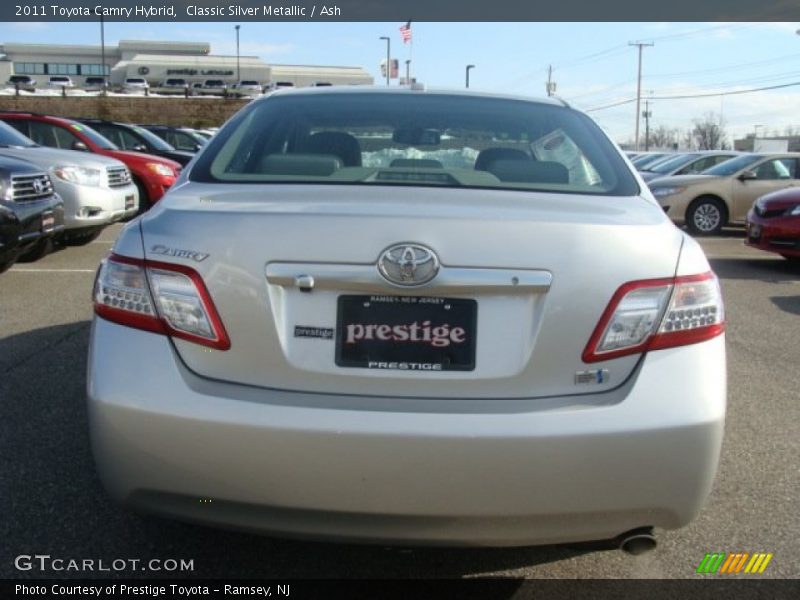 Classic Silver Metallic / Ash 2011 Toyota Camry Hybrid