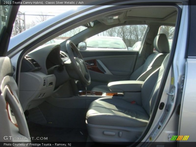 Classic Silver Metallic / Ash 2011 Toyota Camry Hybrid