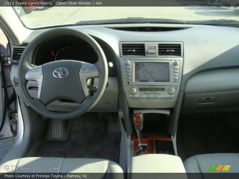Classic Silver Metallic / Ash 2011 Toyota Camry Hybrid