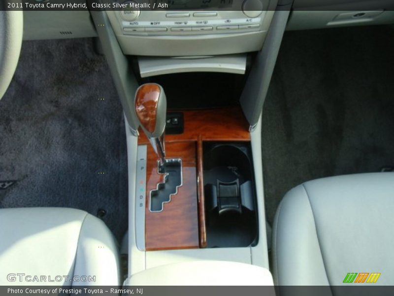 Classic Silver Metallic / Ash 2011 Toyota Camry Hybrid