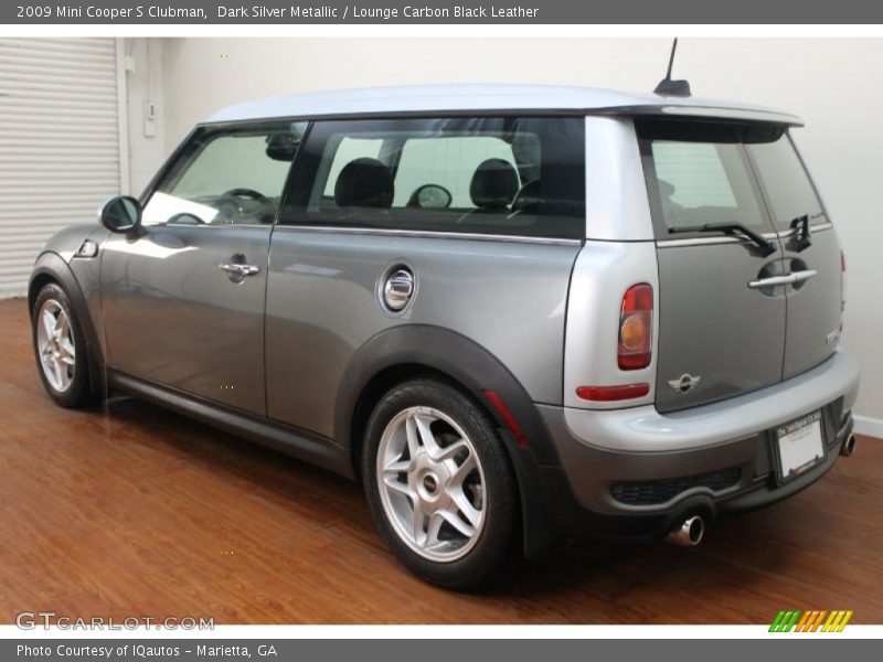 Dark Silver Metallic / Lounge Carbon Black Leather 2009 Mini Cooper S Clubman