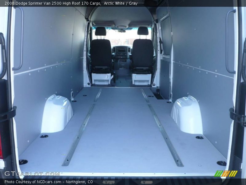 Arctic White / Gray 2008 Dodge Sprinter Van 2500 High Roof 170 Cargo