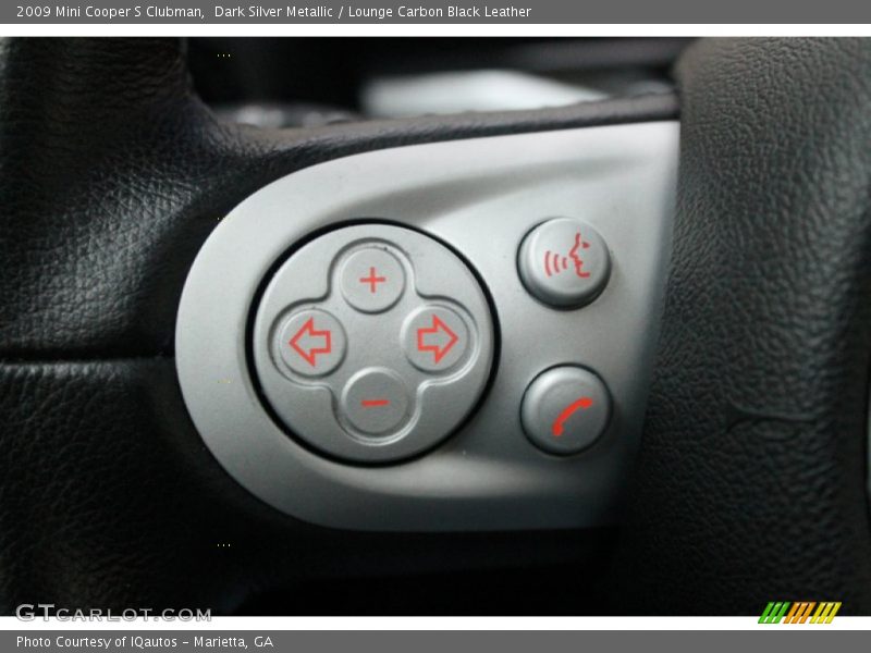 Controls of 2009 Cooper S Clubman