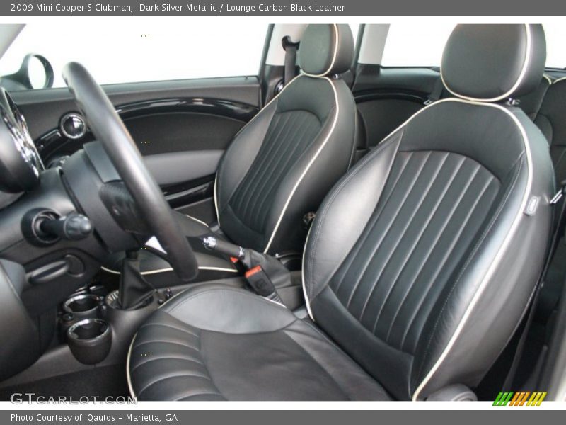 Front Seat of 2009 Cooper S Clubman